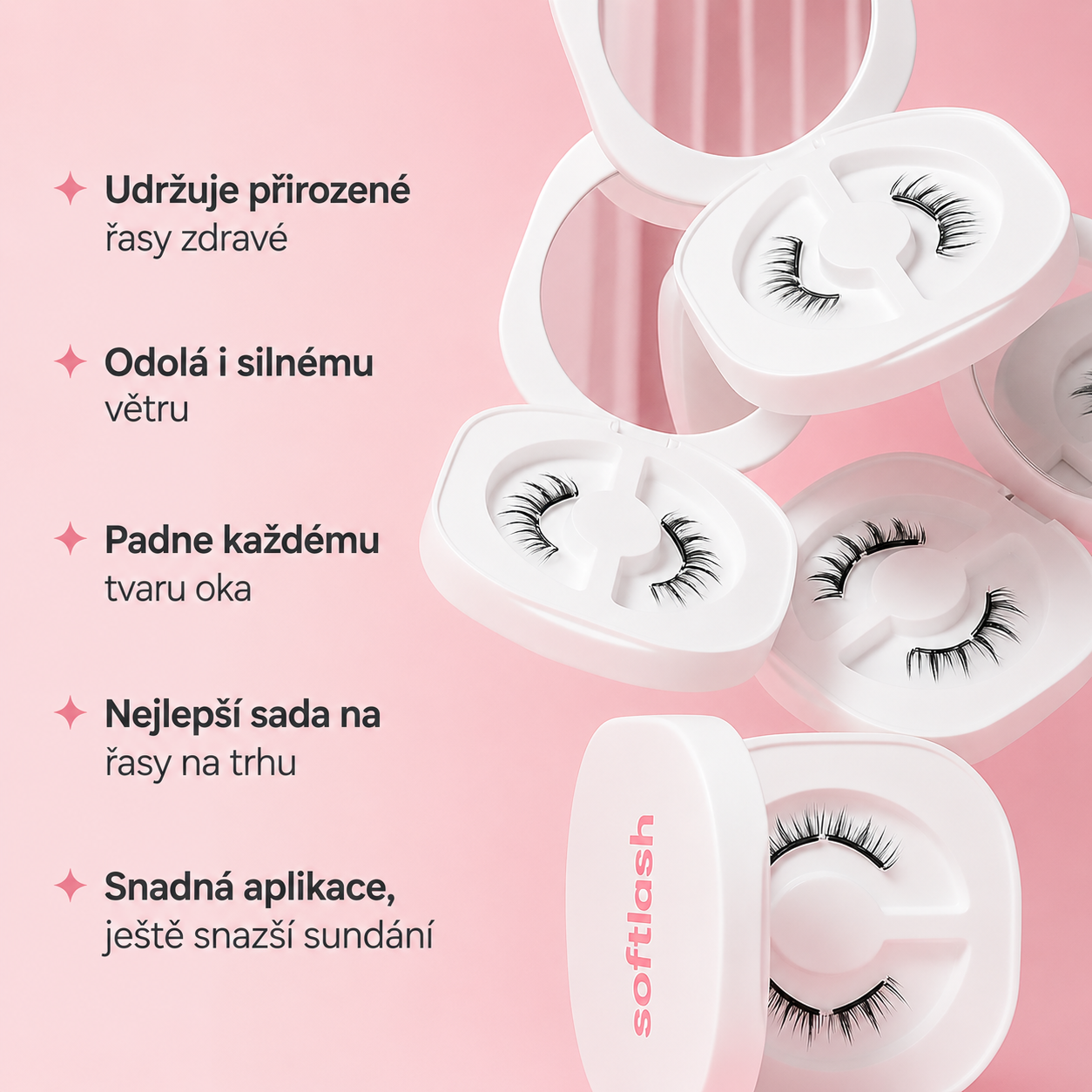 Sada Softlash: Konečně Řasy Bez Lepidla, Které Drží Celý Den